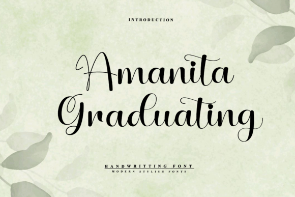 Amanita Graduating Font for Editorial Design