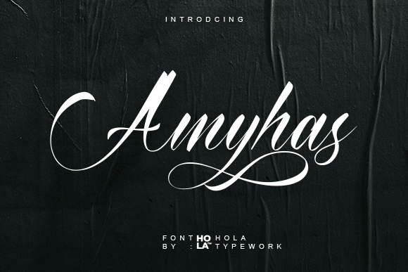 Amyhas Font: Elevating Small Business Branding