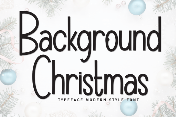 Background Christmas Font: A Web Design Review