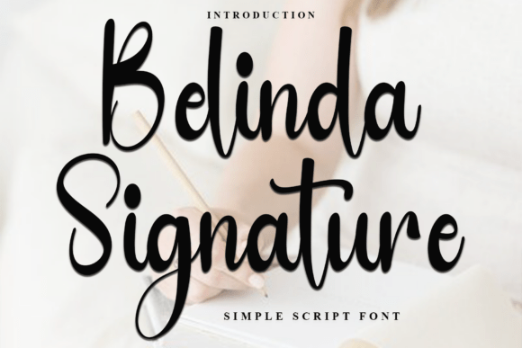 Belinda Signature Font: Elevating Digital Brand Identity