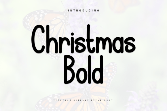 Christmas Bold Font: A Marker-Style Typeface for Crafters