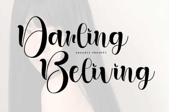 Darling Beliving Font for Elegant Editorial Design