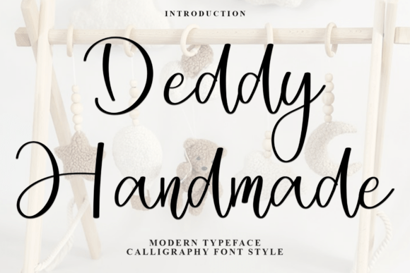 Deddy Handmade Font for Editorial Design