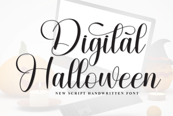 Digital Halloween Font: Elevating Small Business Branding
