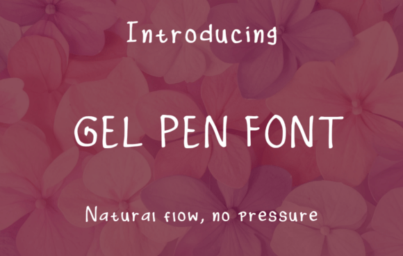 Gel Pen Font: Elevate Digital Campaigns
