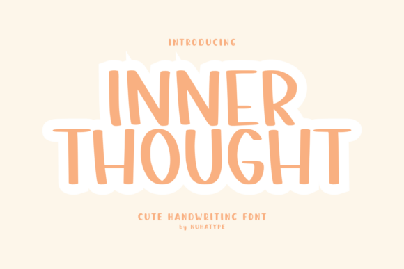 Inner Thought Font: A Handwritten Typeface for Makers