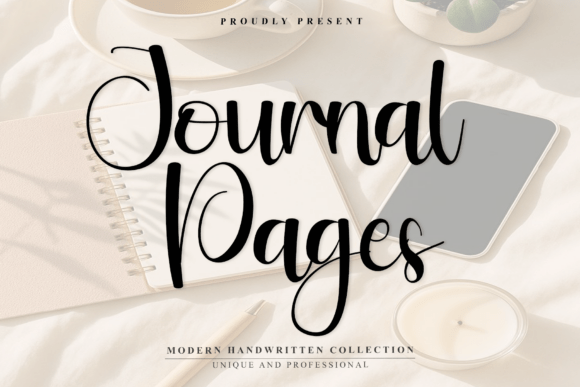Journal Pages Font Review: Authentic Handwritten Warmth