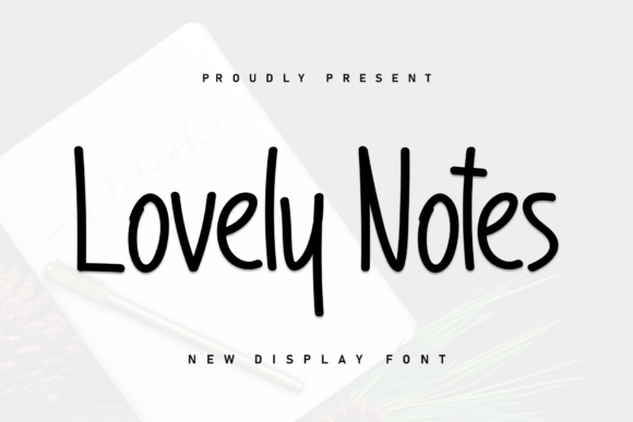 Lovely Notes Font: A Handwritten Typeface for Branding