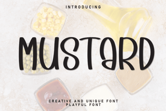 Mustard Font: Warm Handwritten Style for Business Branding