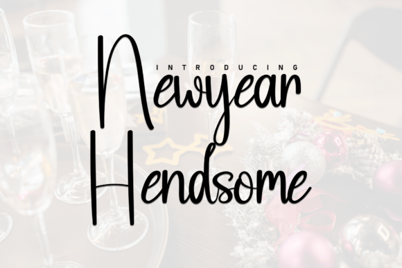 Newyear Hendsome Font: Adding Warmth to Editorial Design