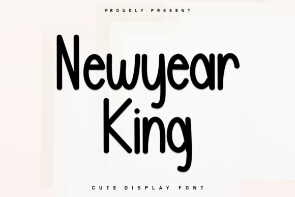 Newyear King Font: A Cozy Handwritten Typeface for Editorial Design