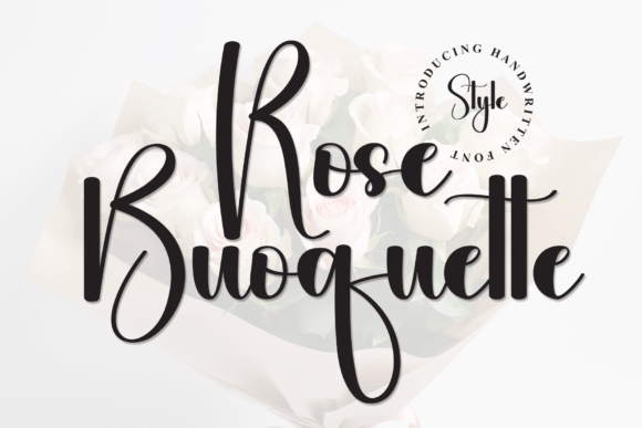 Rose Buoquette Font Review for Bold Campaign Design