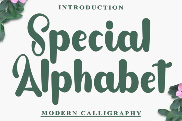Special Alphabet Font for Modern Web Design