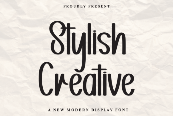 Stylish Creative Font: A Handwritten Typeface for Branding