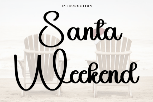 Testing the Santa Weekend Font for Holiday Branding