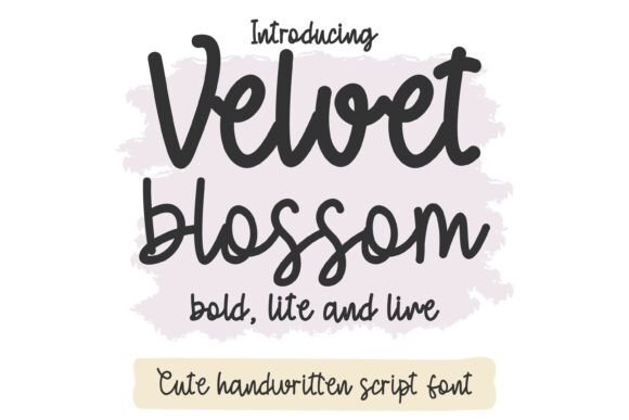 Velvet Blossom Font: A Designer’s Branding Test