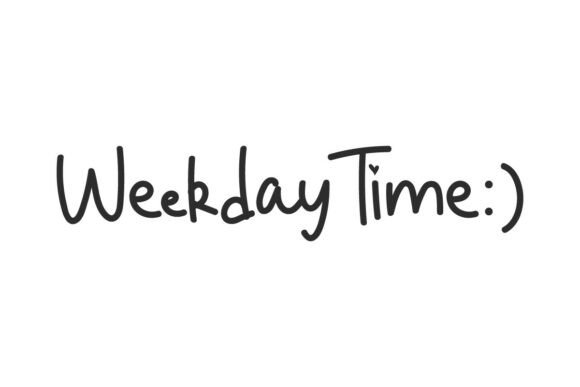 Weekday Time Font: A Web Designer’s Layout Review
