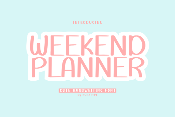 Weekend Planner Font: A Web Designer’s Layout Review